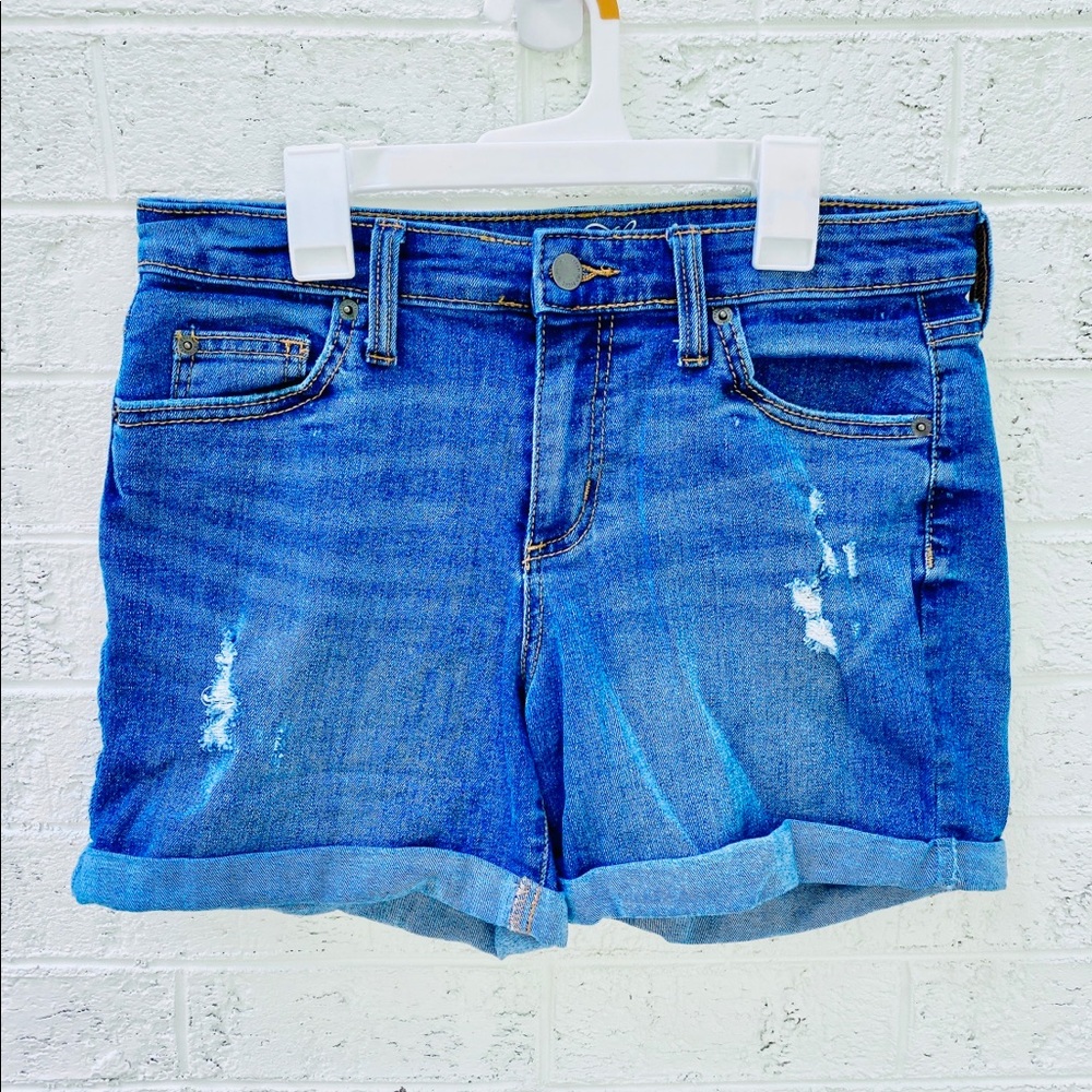 Target bought jean shorts.
